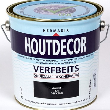 Houtdecor 620 zwart 750ml