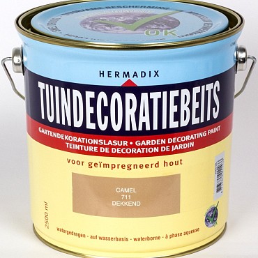 Tuindecoratiebeits 711 camel 2500ml