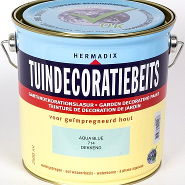 Tuindecoratiebeits 714 aqua blue 2500ml