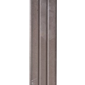 Betonpaal punt Hardhoutlook Bruin 9x9x275cm tussen sponning 37cm