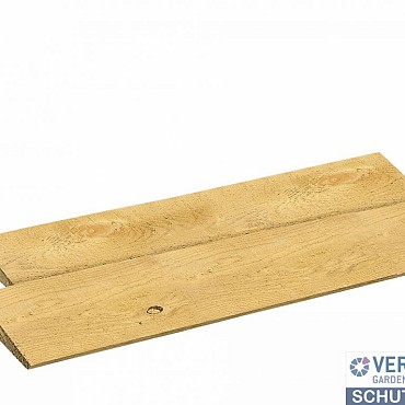 Zweeds vuren rabat  1 zijde geschaafd 1 zijde fijnbezaagd 10/21x145x3000mm