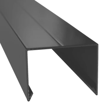 *Aluminium afdekkap met sponning 45x61x1795mm, antraciet RAL 7016 (niet leverbaar tot ca. augustus)