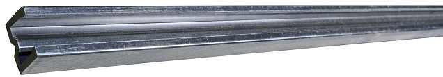 *WPC U-profiel Antraciet 40x30x2000mm