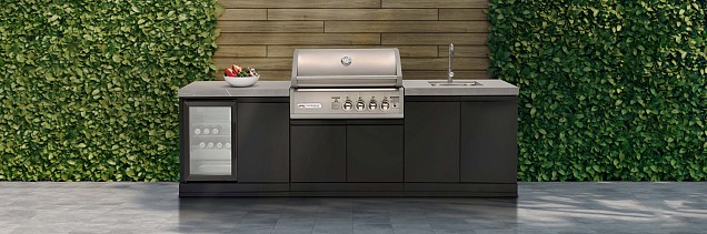 Crossray Buitenkeuken Module cabinet met koelkast