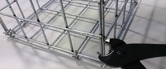 1-2-3 Steenkorf onderdeel Paneel B 85x60cm maaswijdte 5x5cm (Uitlopend)