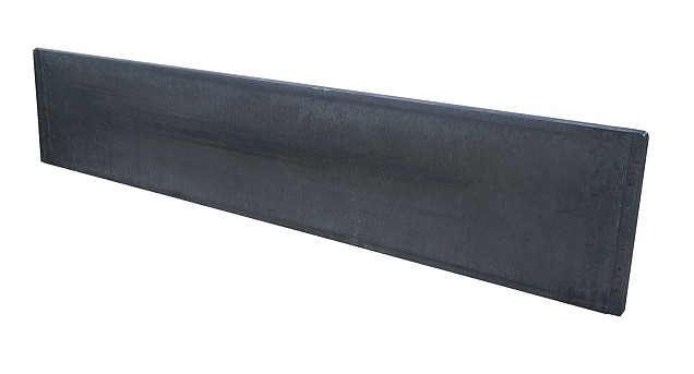 Betonplaat dubbelzijdig Glad Antraciet 180x26x3.4cm