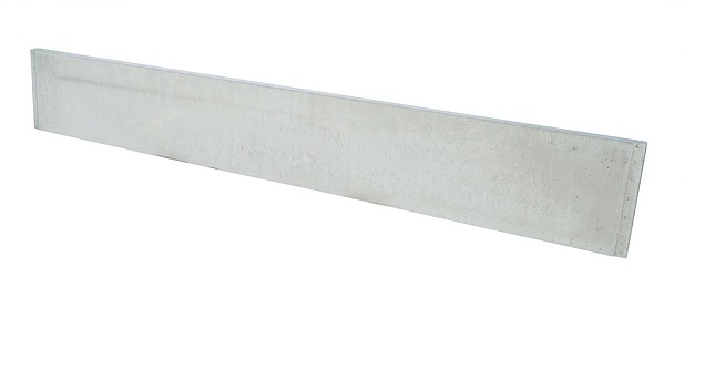 Betonplaat dubbelzijdig Glad Wit 180x26x3.4cm