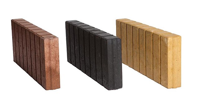 *Blokjesband Bruin 6x20x50cm