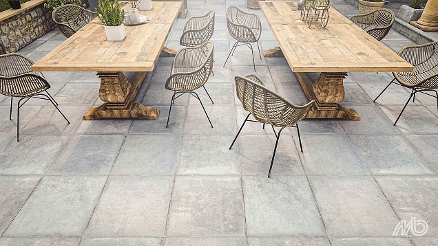 Keramische tegel XL Marseille Old Grey Rectified 60x60x3cm