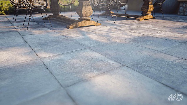 Keramische tegel XL Marseille Old Grey Rectified 60x60x3cm
