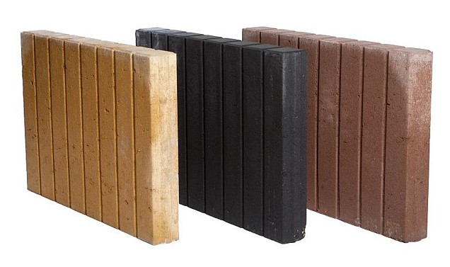 *Blokjesband Bruin 6x35x50cm