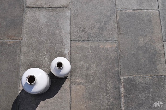 Keramische tegel XL Marseille Old Black Rectified 60x60x3cm