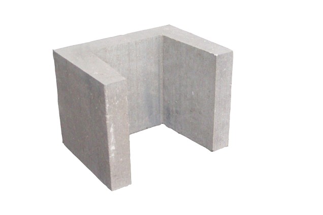 *U-element 30x30x40cm grijs