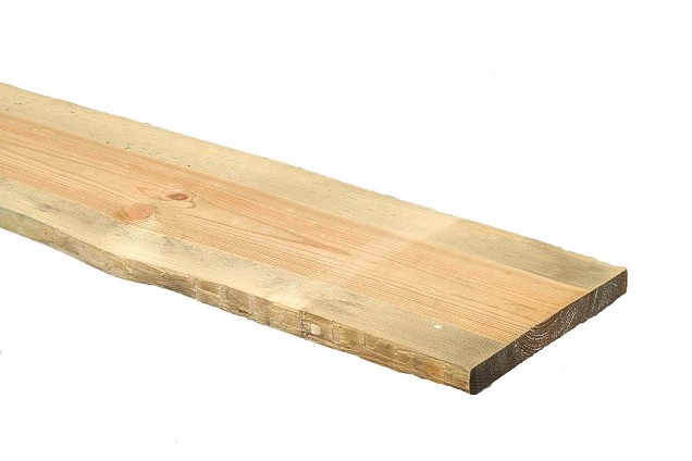 Grenen Fijnbezaagde plank