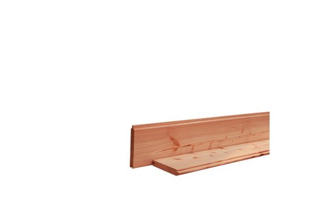 *Douglas blokhutprofiel 28x195x3000mm  groen ge?mpregneerd