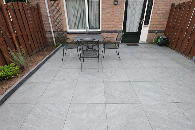 *Keramische Buitentegel Forest Grey 61x61 cm niet gerectificeerd OP=OP