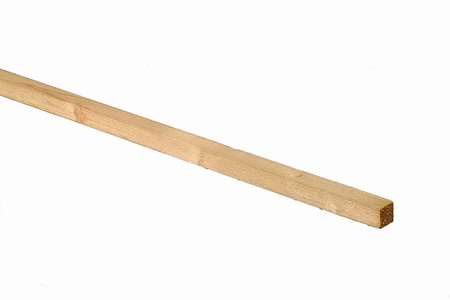 *Plank Grenen geschaafd 19x19x1800mm