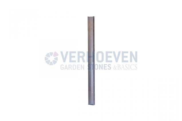 *U-profiel t.b.v. betonplaat verzinkt 71cm