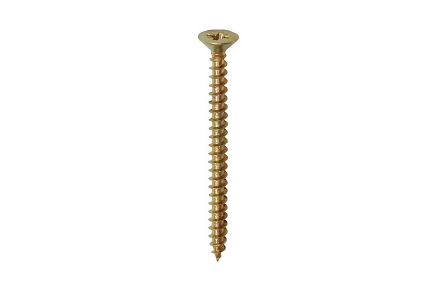 *Spaanplaatschroef verzinkt 3.5x40mm. verpakkingsafname