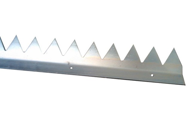 Antiklimstrip / anti inbraakstrip zwart 100cm