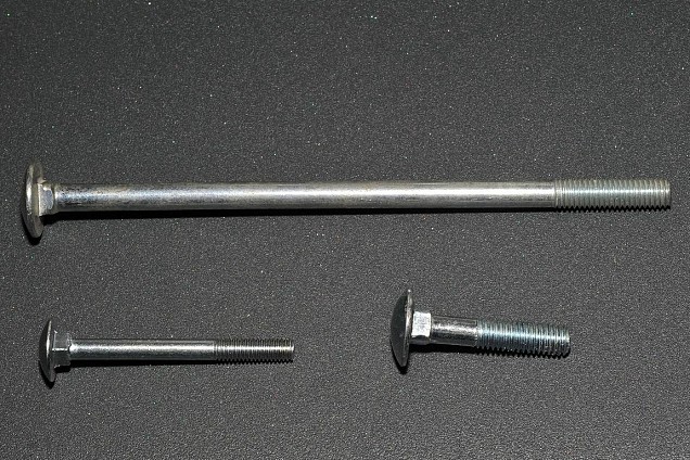 *Slotbout verzinkt 8x160mm. verpakkingsafname