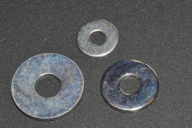 *Carrosseriering verzinkt M8x25. verpakkingsafname