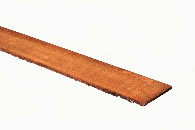 *Azobe beschoeiingsplank 6x100x2500mm