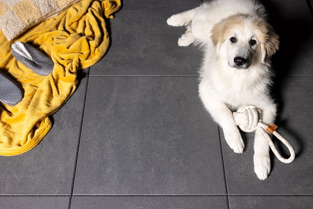 Tripple T 60x60x4cm Zwart/Grijs gen