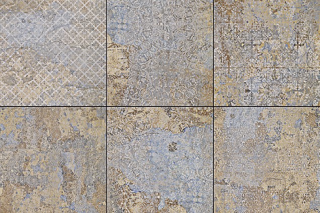 Kerabeton Sassari Deco Multi Colore 60x60x4cm