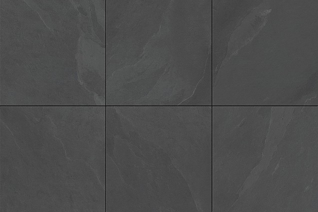 Keramische tegel XL Rimini Antracite 60x60x3cm