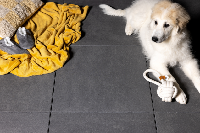 Tripple T 60x60x4cm Zwart/Grijs gen