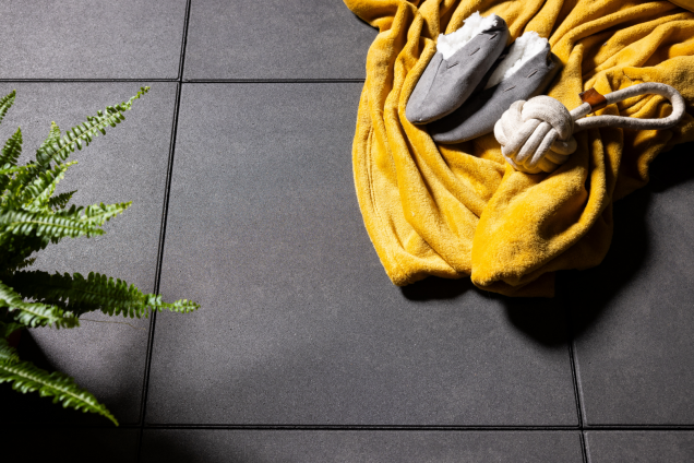 Tripple T 60x60x4cm Zwart/Grijs gen