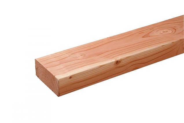 Douglas Geschaafd Gedroogd 45x95x40000mm Blank