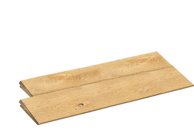 Zweeds vuren rabat 1 zijde geschaafd 1 zijde fijnbezaagd 15-30x195x4000mm