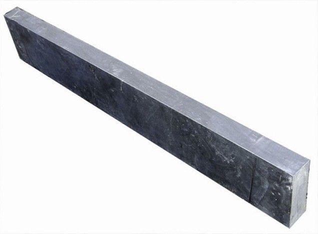 *Opsluitband MF hardsteen Blauw grijs 5x15x100cm