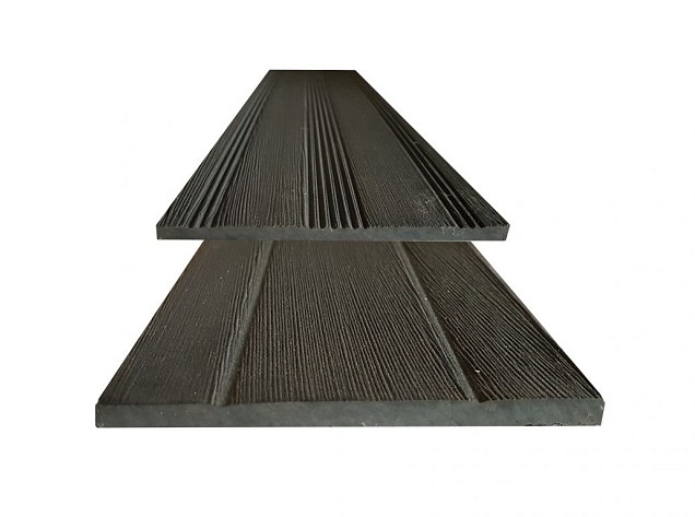 Poort 90cm 9 planks WPC Stalen Frame 90x180cm Verticaal