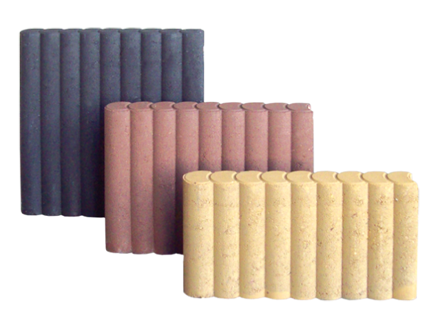 Palissadeband Geel 8x50x50cm op=op