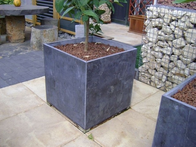 *Bloembak delen verstekgezaagd gezoet 60x60x60cm