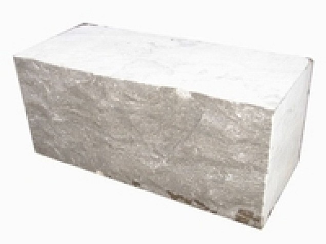 *Showmodel Stapelblok Siam Blue 12x12x30cm Gekapt