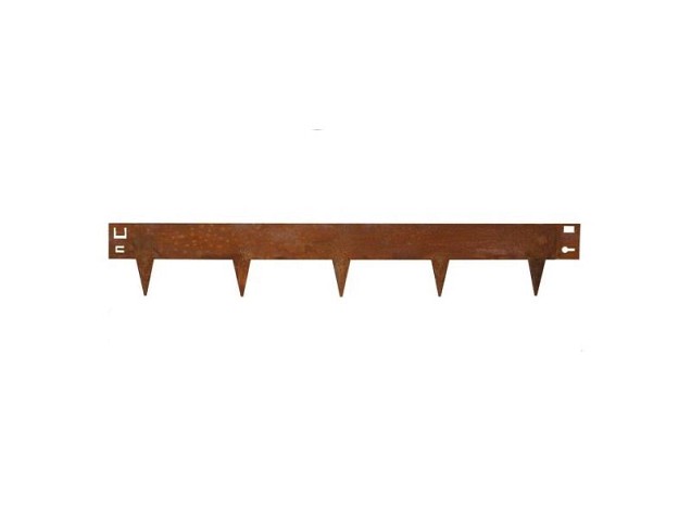 *Budget Kantopsluiting 1,5 mm Corten 106x24cm