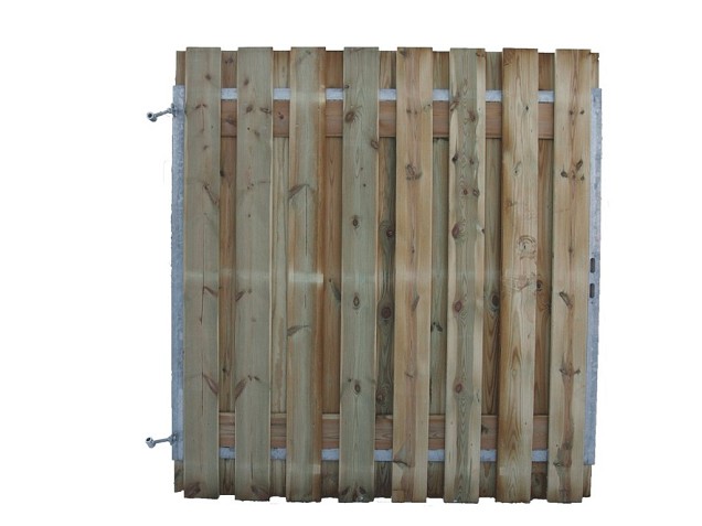 Poort 150cm Grenen Stalen Frame 150x180cm Verticaal