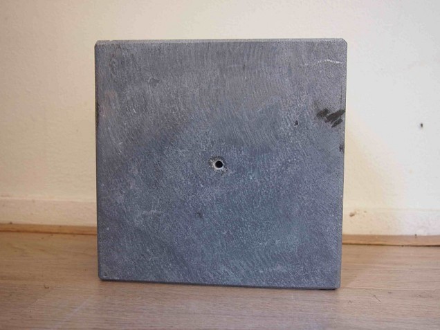 *Hardsteen sokkel geschuurd 20x20x15cm