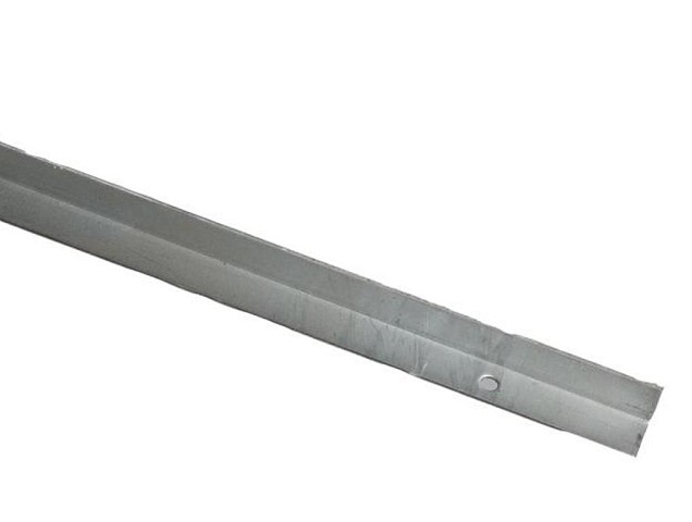 *Metalen aanslaglat t.b.v. poorten 20x20x1900mm