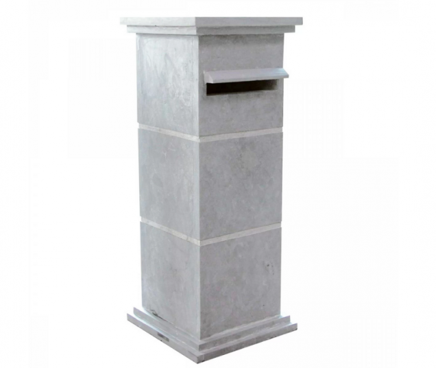 Hardsteen Brievenbus 40x40x100cm