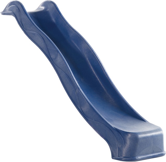 *Glijbaan Blauw Kunststof 235cm