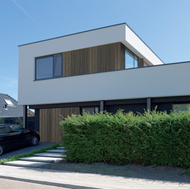 WPC cladding kunststof bevestigingsclip t.b.v. aluminium hoekprofiel (10st)