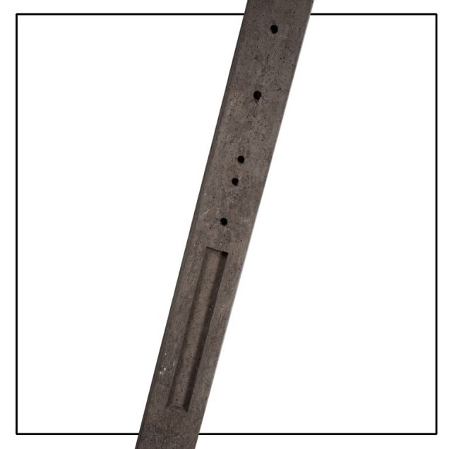 *Betonpaal Recht 90cm UR180 Antraciet 10x10x180cm