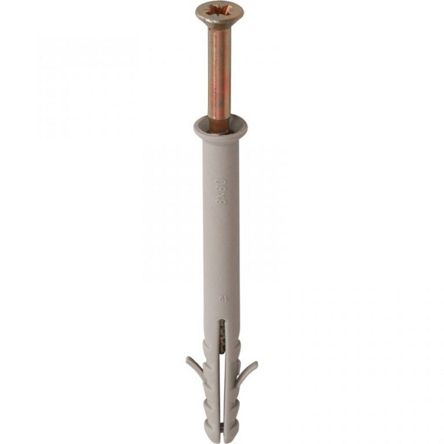 *Slagplug verzinkt 8x100mm. verpakkingsafname