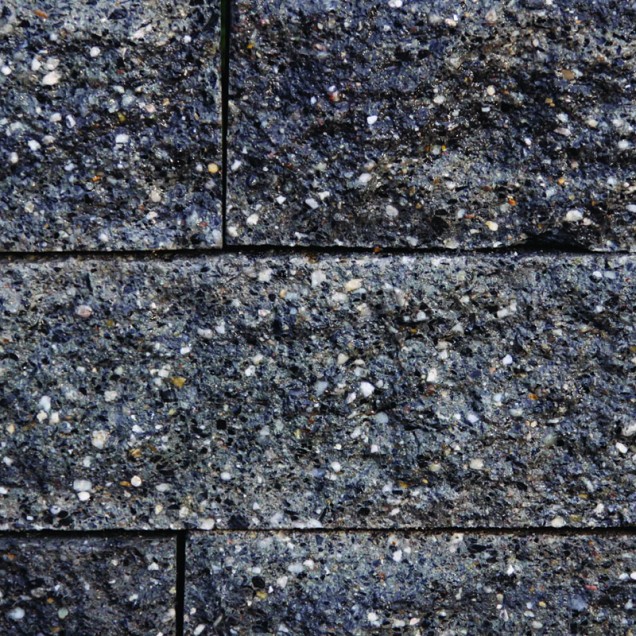 Block Wall Black 14x15x60 cm