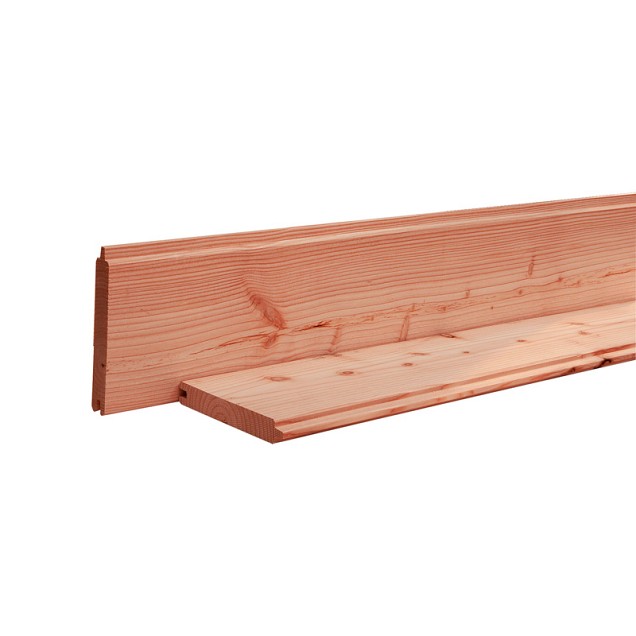 Douglas blokhutprofiel 28x195x3000mm  Blank